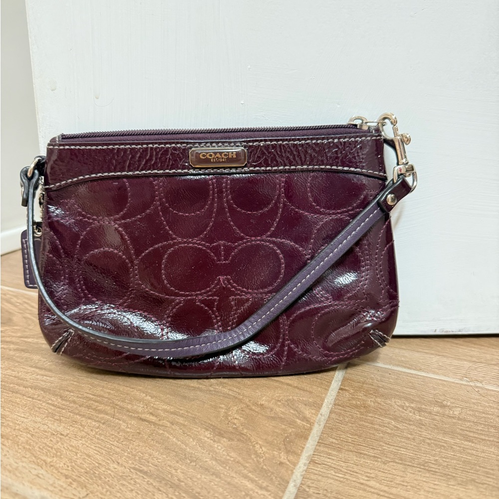 Coach Leather Wrislet